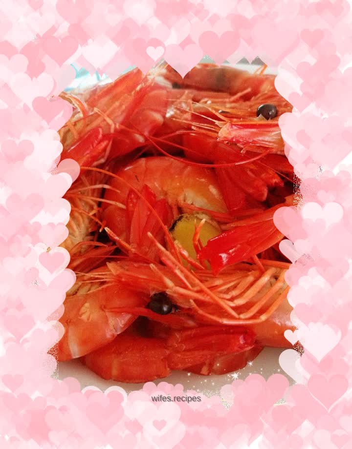 Boiled Grass Shrimp