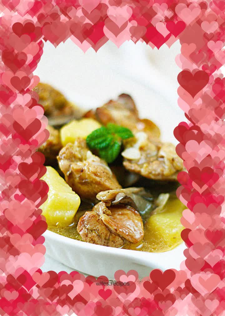 Chicken Legs Stewed with Mushrooms