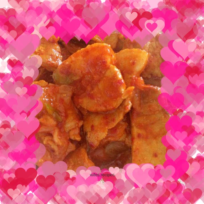 Spicy cabbage and pork belly