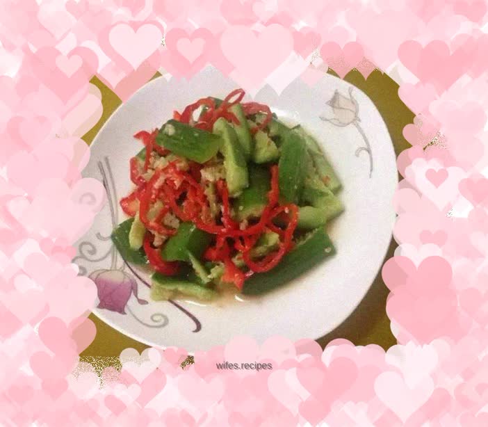 Lemon mixed with cucumber