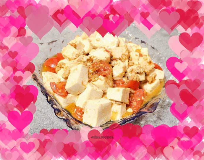 Homemade braised tofu