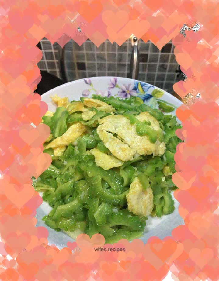 Bitter Melon Scrambled Eggs
