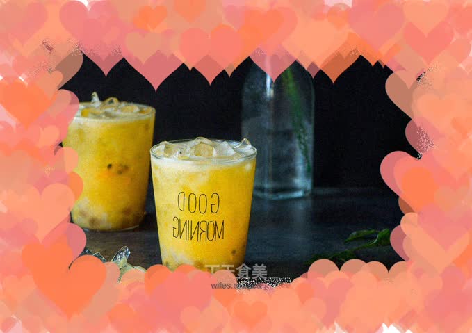 You can also add some ingredients to passion fruit and orange juice