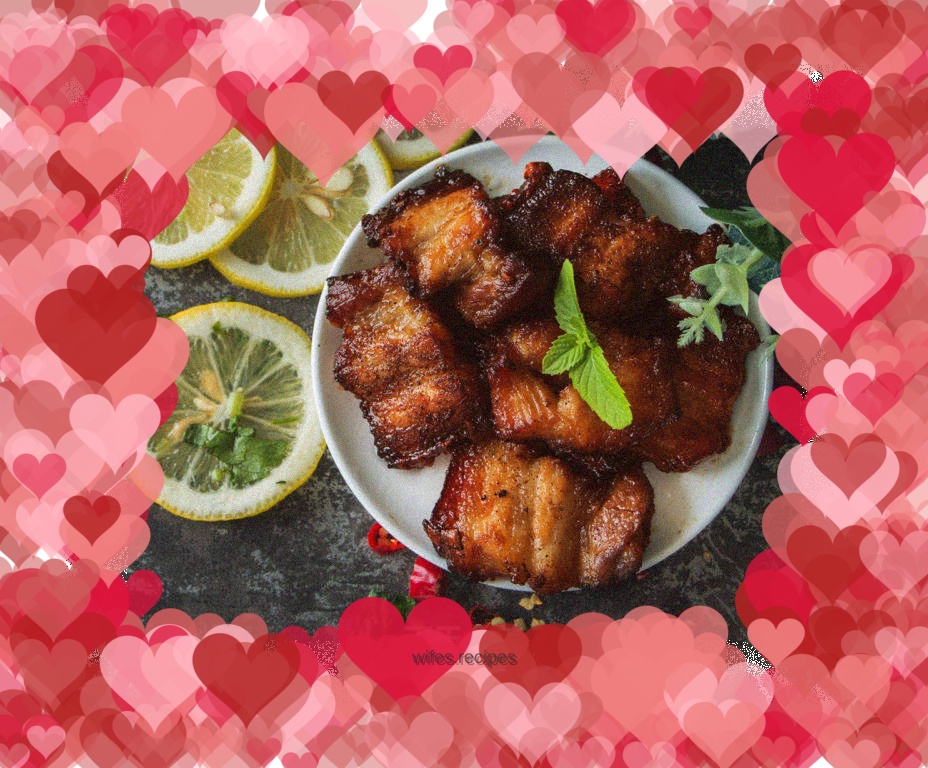 Pork belly still needs to be grilled to taste better