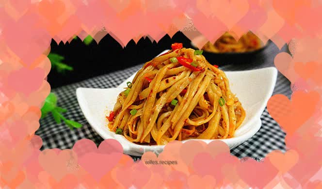 Hand-shredded king oyster mushrooms