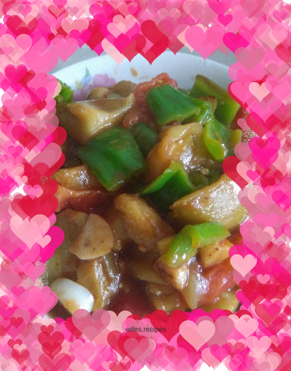 Home-style fried eggplant