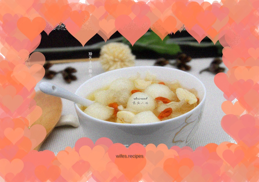 Tremella and winter melon syrup