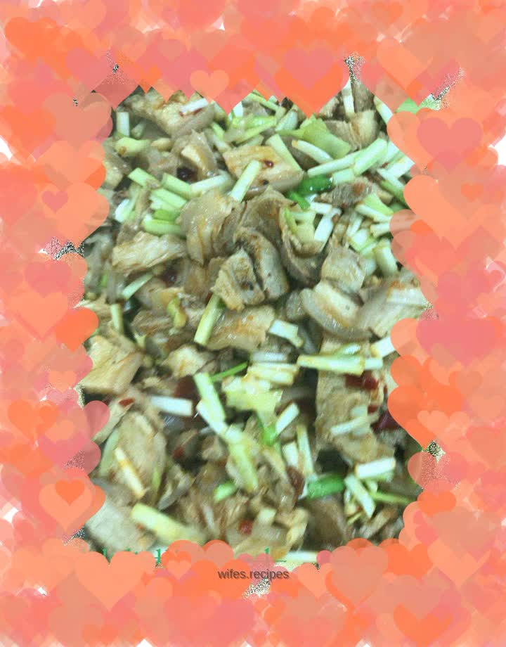 Twice-cooked pork