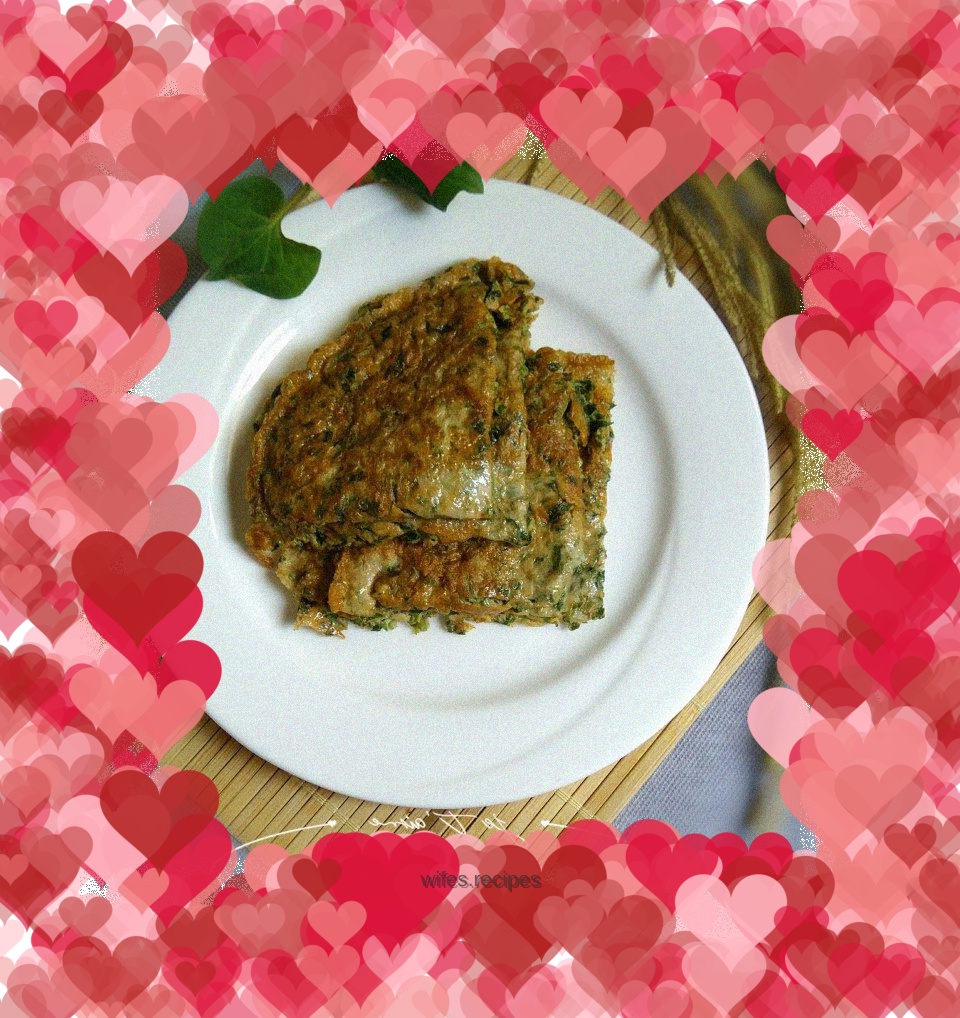 Chinese toon omelette