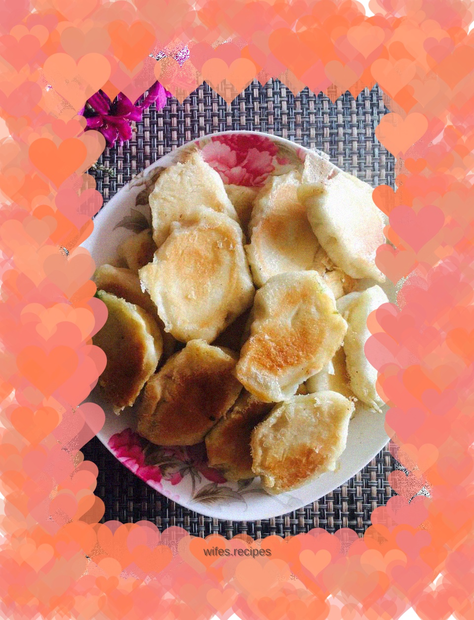 Vegetarian stuffed fried buns