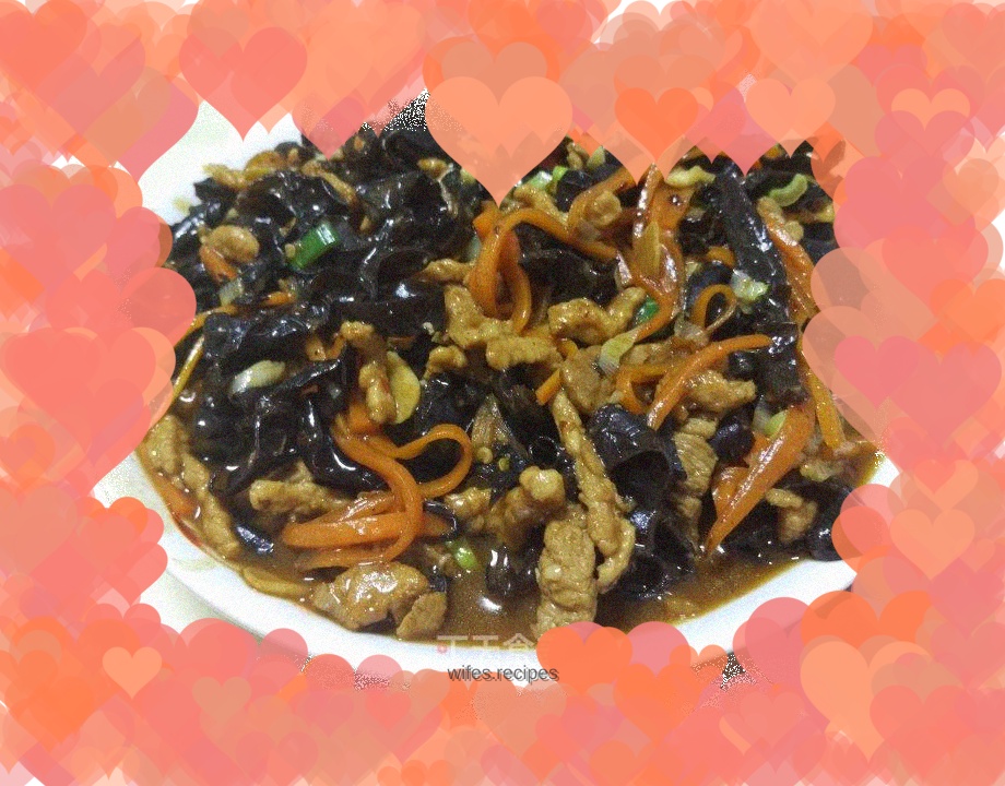 Fish-flavored shredded pork