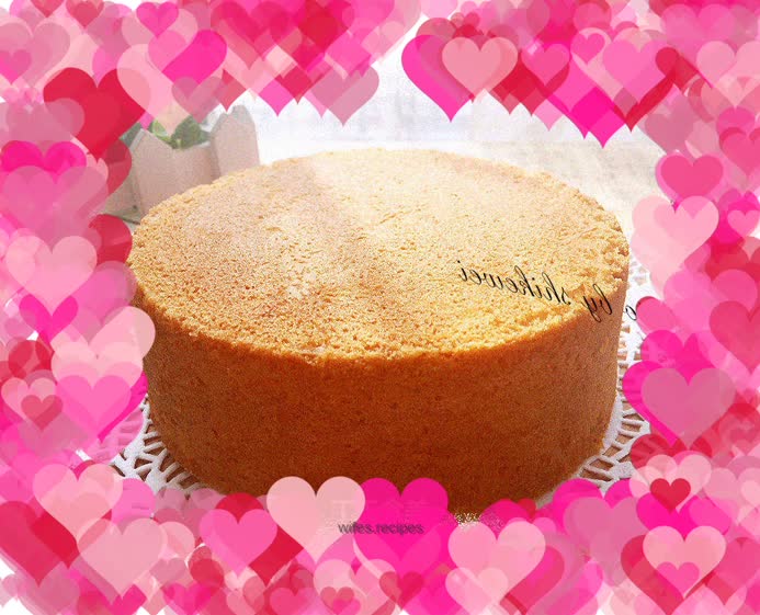 Six-inch pound cake_fondant base cake