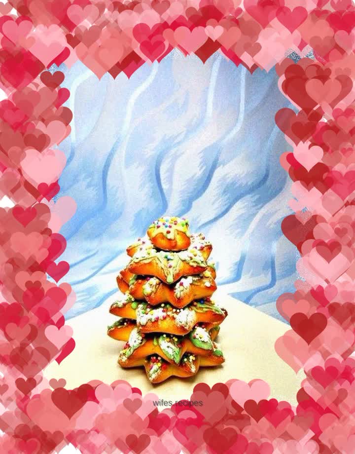 Chocolate Donut Christmas Tree