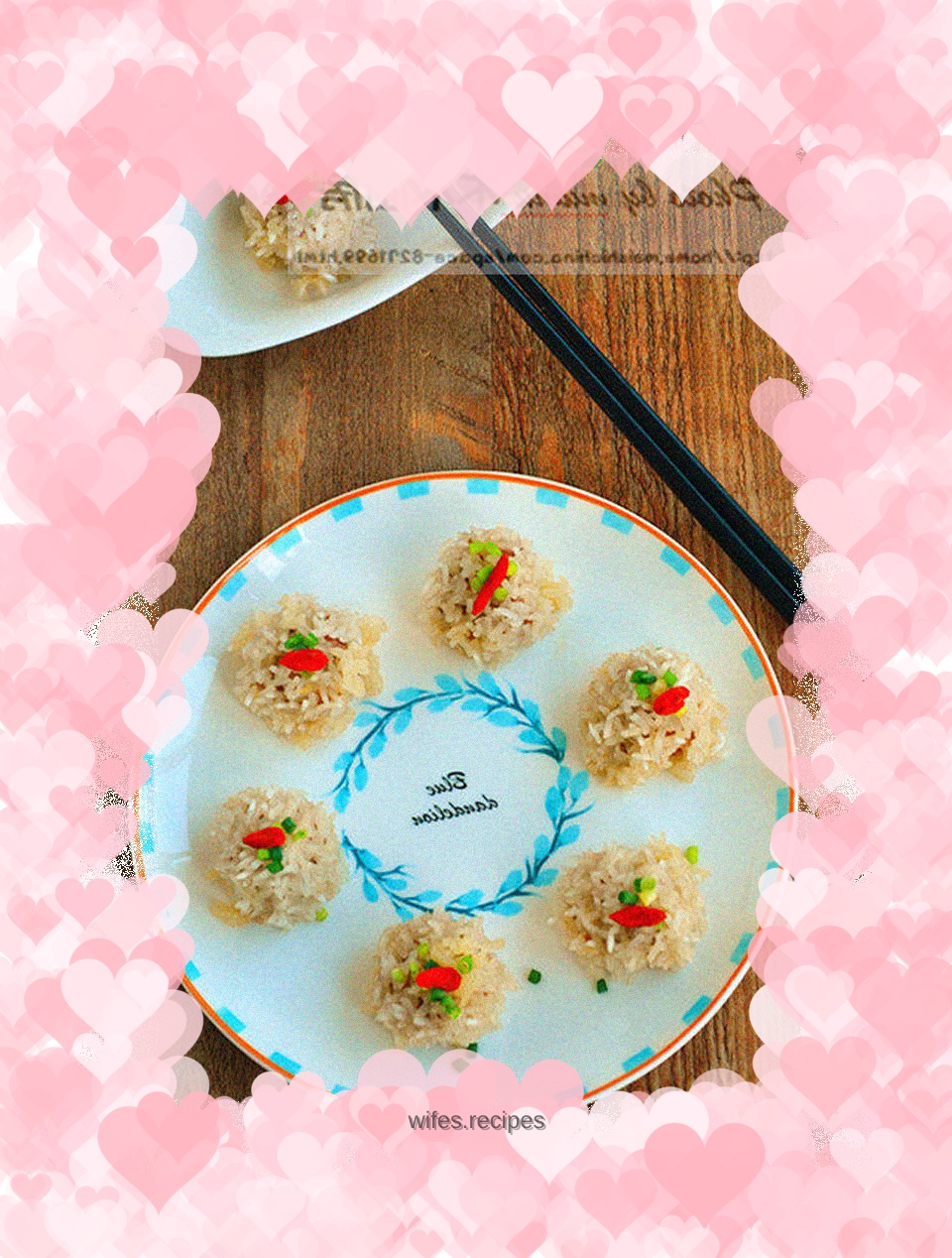 Steamed glutinous rice balls