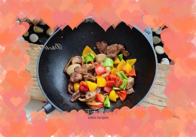 "Local tycoon dish"---fried pork