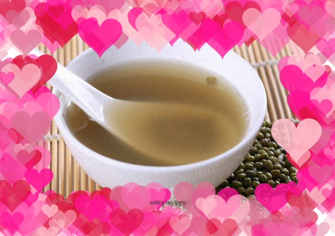 Mung bean soup