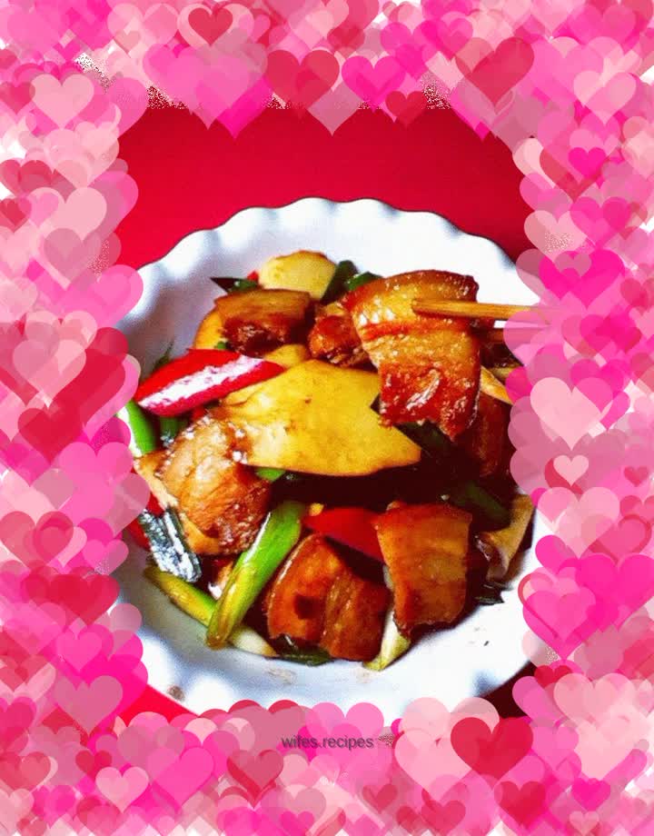 King Oyster Mushroom Twice-cooked Pork