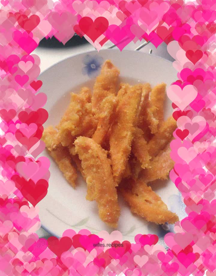 Fried sweet potatoes