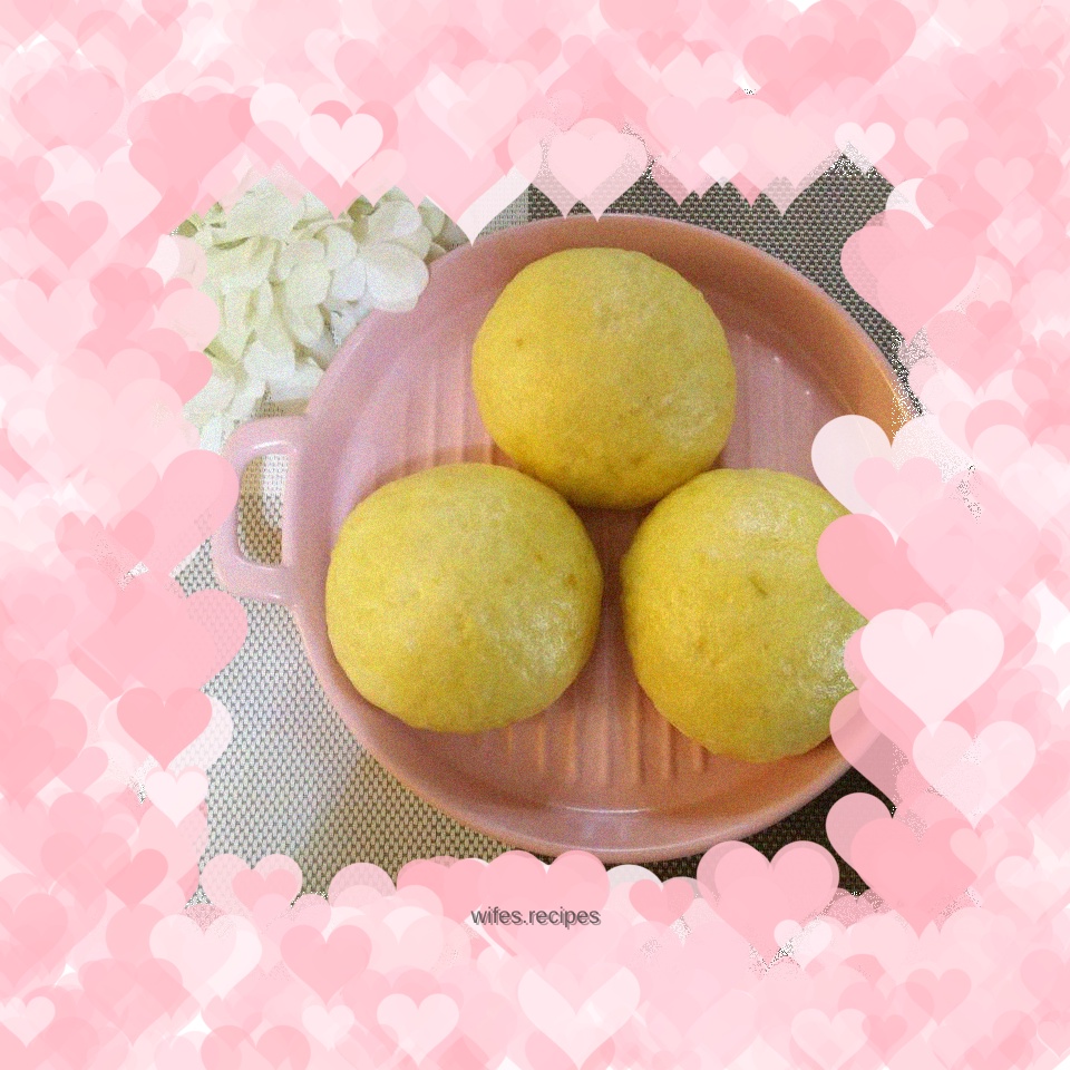 Pumpkin🎃Steamed buns