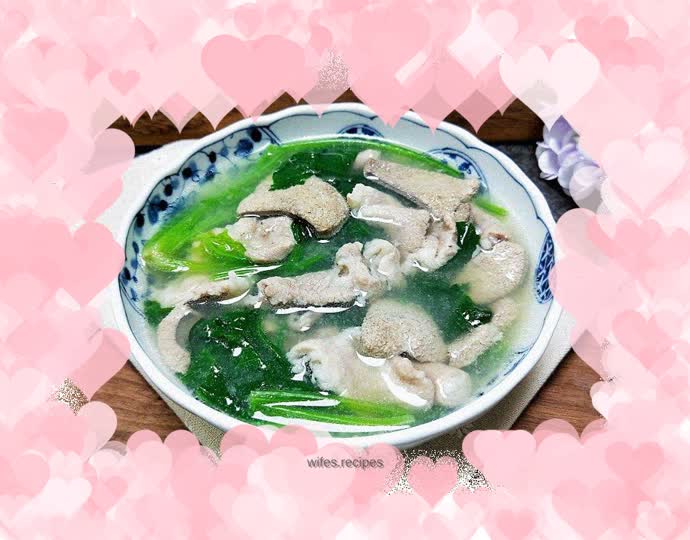 Third and third spinach soup