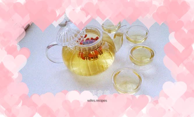 Rock sugar wolfberry chrysanthemum tea