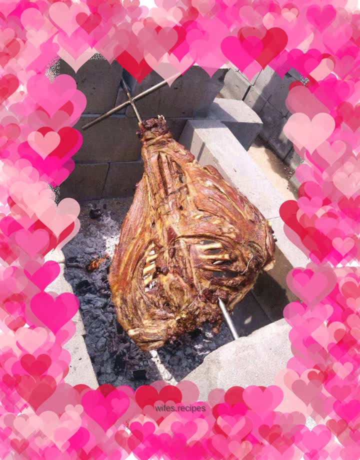 Roasted Lamb Rib Fan