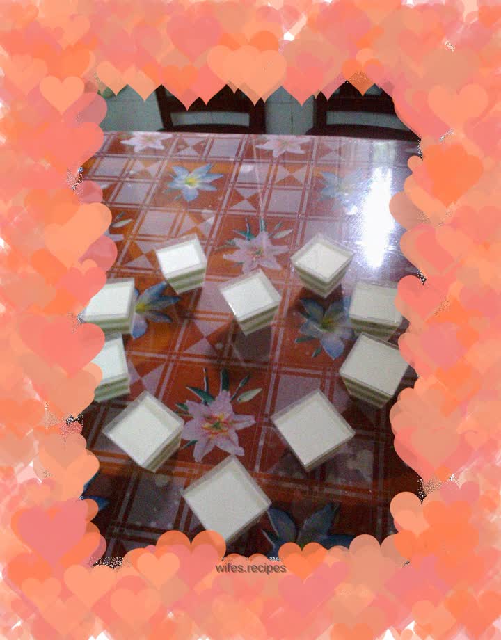 Vanilla matcha pudding