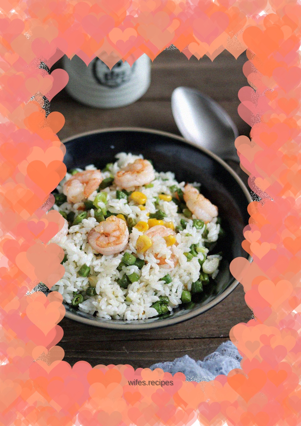 Beans and Shrimp Fried Rice