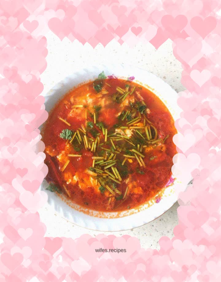 Tomato and egg soup