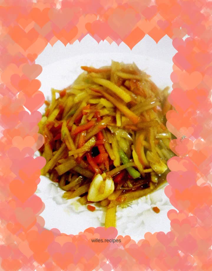 As a side dish - Vegetarian Sansi