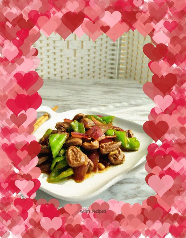 Cumin-fried chicken hearts