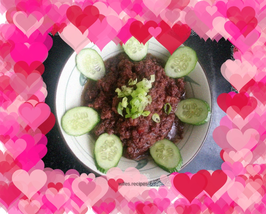 Simple Egg Minced Pork Fried Sauce