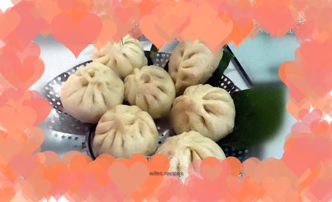 Sauce-flavored eggplant meat buns