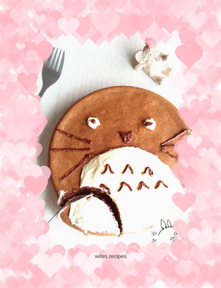 My Neighbor Totoro Chiffon Cake