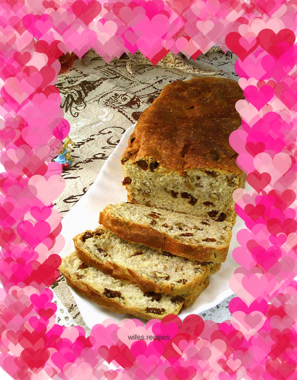 Cinnamon Raisin Walnut Bread