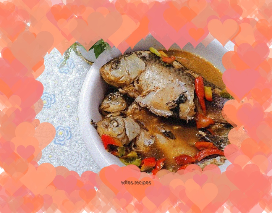 Braised crucian carp