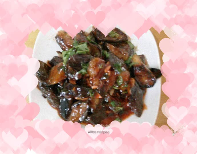 Grilled eggplant that is not oily
