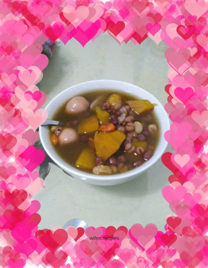 Barley and red bean assorted sugar water