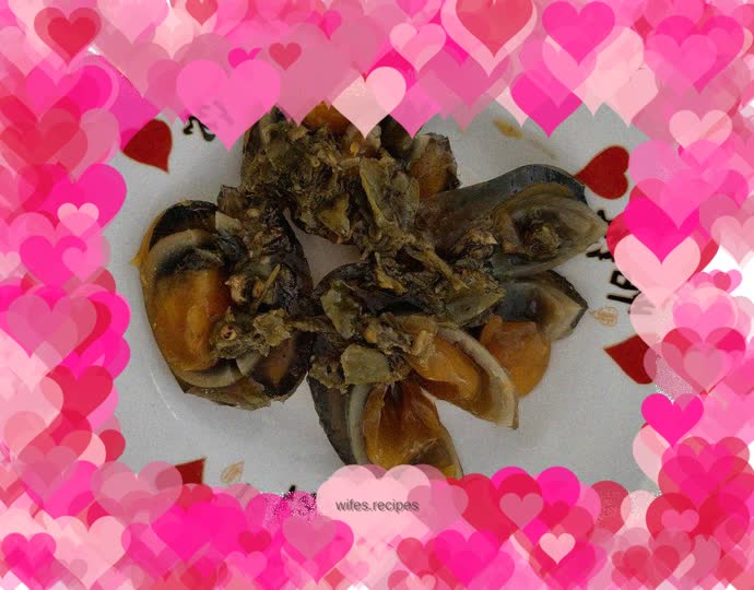 Green pepper preserved egg