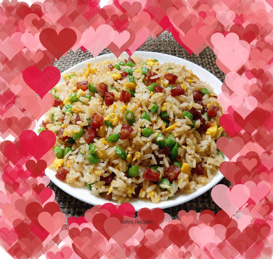 Beans, Sausage and Egg Fried Rice