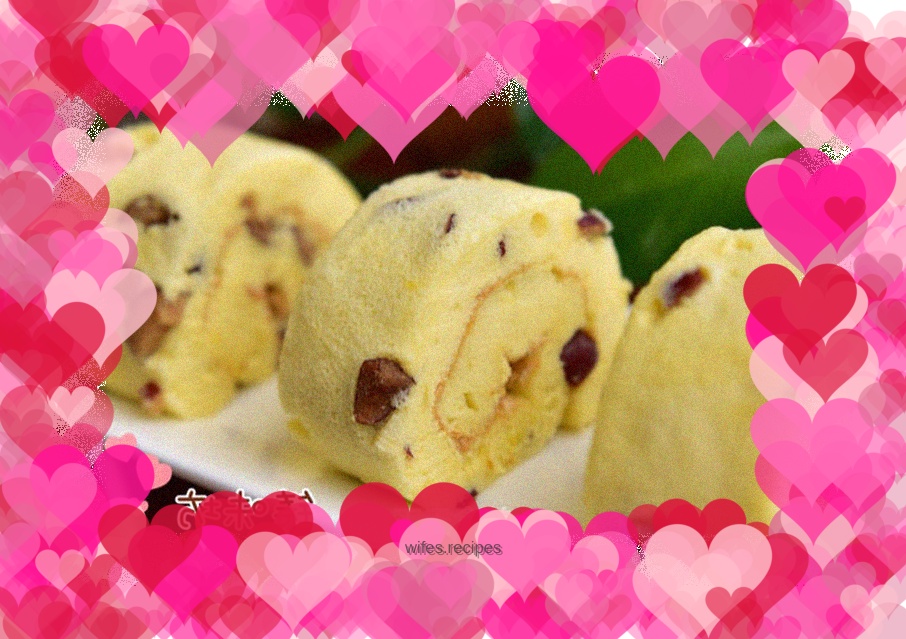 Food to combat the cold spring [Red Date Cake Roll]