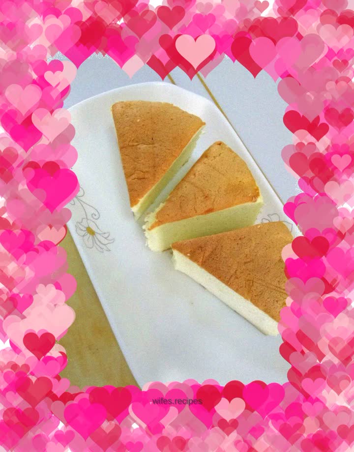 Eight-inch chiffon cake