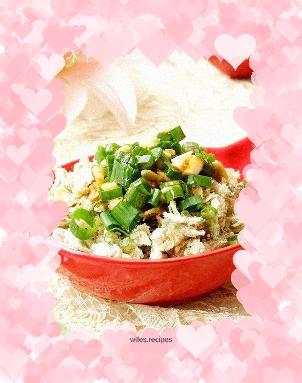 Steamed Sophora japonica