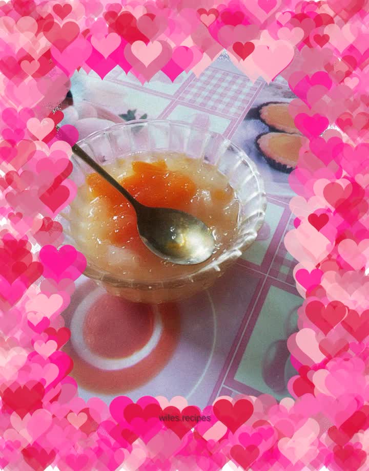 Fifteen minutes before Chinese Valentine's Day III - Tremella, papaya and sago