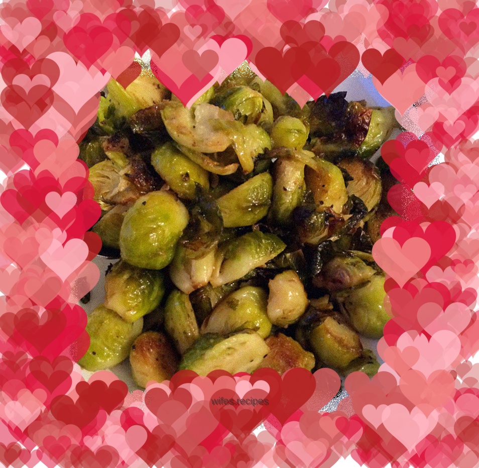 Roasted Brussels Sprouts with Olive Oil
