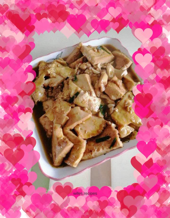 Homemade tofu