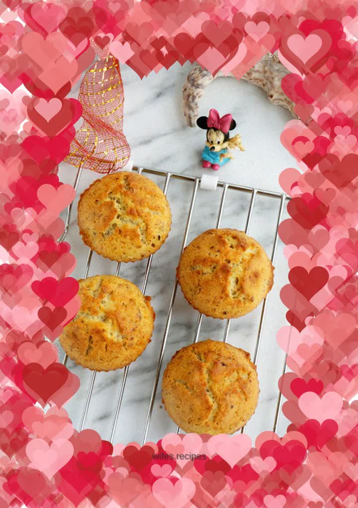 Jackfruit muffin cake