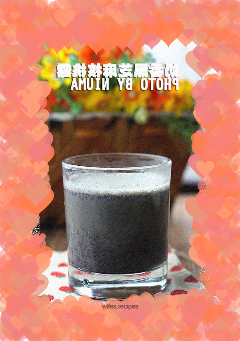 Milky Black Sesame Walnut Dew