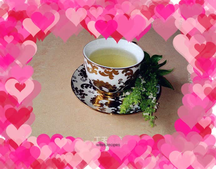 Summer refreshing drink--refreshing mint tea