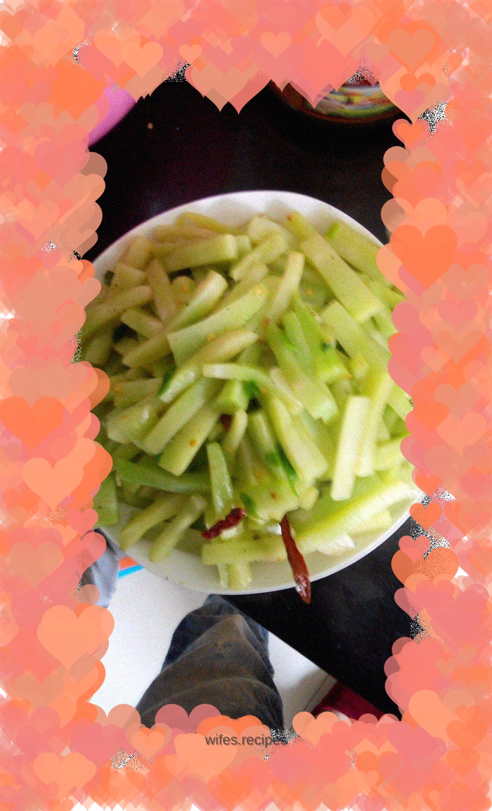 Stir-fried lettuce